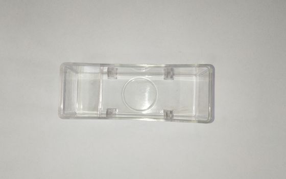 Personnalisation en plastique d'OEM de Shell de couverture transparente de résistance du feu vif