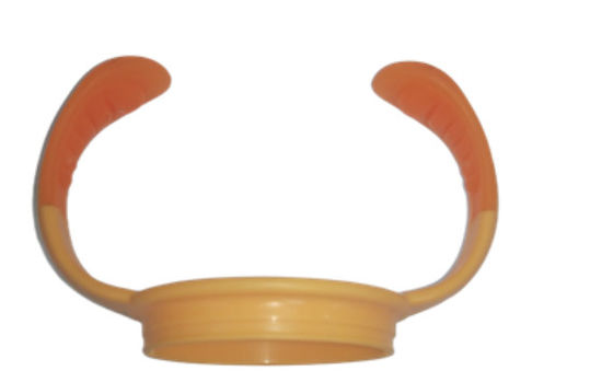 Poignée molle de silicone de biberon des pièces PPSU en caoutchouc de silicone de catégorie comestible