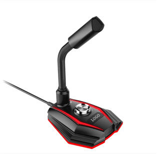 Microphone électronique de réduction du bruit de pièces de rechange de 3.5MM pour la causerie/jeux d'ordinateur de YY,