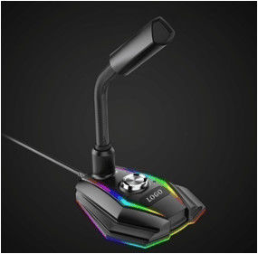 L'ordinateur portable de bureau USB d'ordinateur a câblé le microphone de Live Voice Changer Voice Chat de jeu de microphone