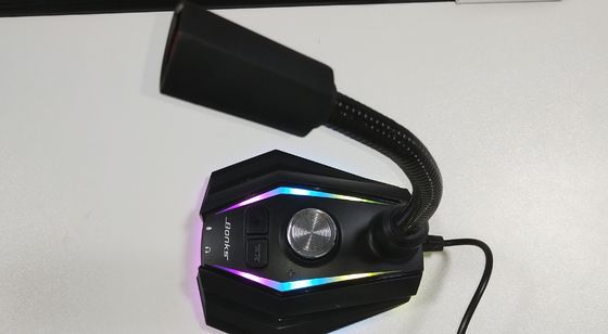 L'ordinateur portable de bureau USB d'ordinateur a câblé le microphone de Live Voice Changer Voice Chat de jeu de microphone