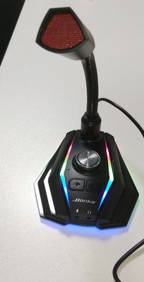 L'ordinateur portable de bureau USB d'ordinateur a câblé le microphone de Live Voice Changer Voice Chat de jeu de microphone