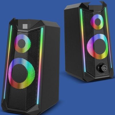 Subwoofers de bureau de petit volume superbe audio d'ordinateur portable d'USB d'orateur d'ordinateur de jeu de RVB