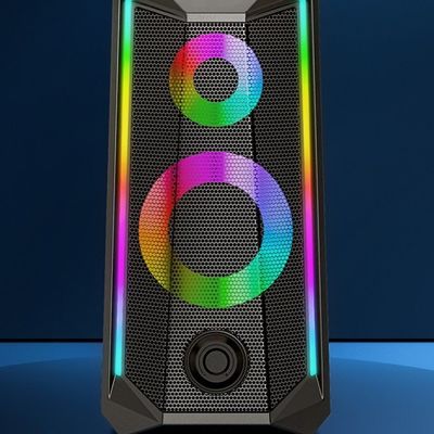 Subwoofers de bureau de petit volume superbe audio d'ordinateur portable d'USB d'orateur d'ordinateur de jeu de RVB